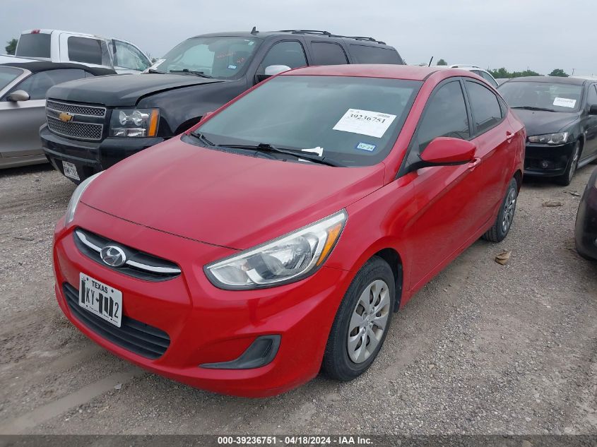 2015 Hyundai Accent Gls VIN: KMHCT4AE8FU906741 Lot: 39236751