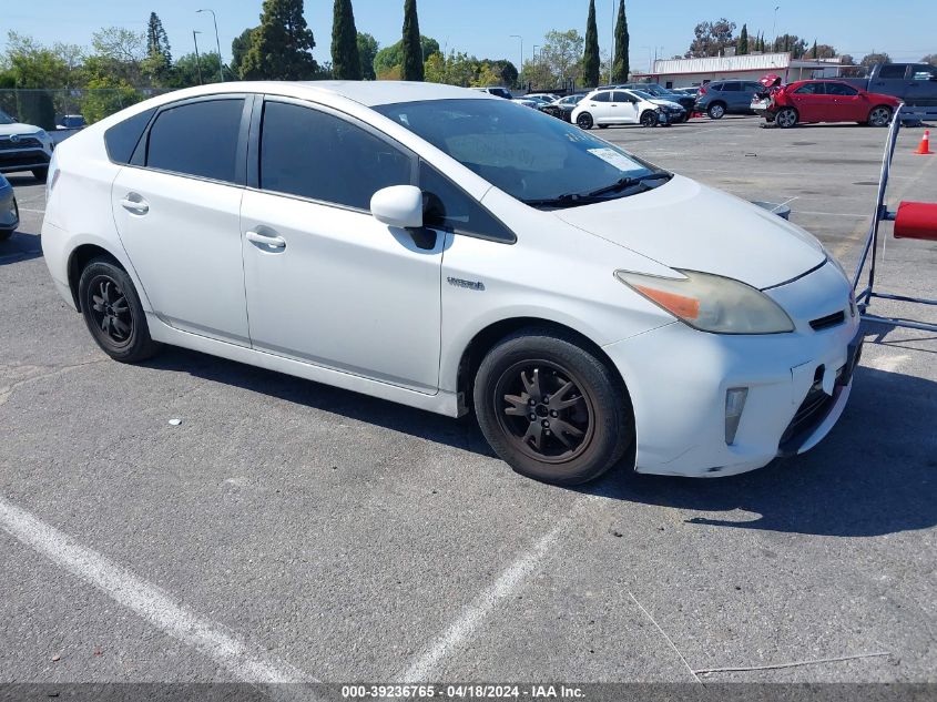 2013 Toyota Prius Four VIN: JTDKN3DU4D5555230 Lot: 39236765