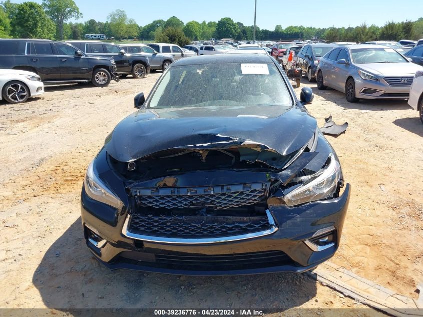 2019 Infiniti Q50 3.0T Luxe VIN: JN1EV7AP0KM515283 Lot: 39236776