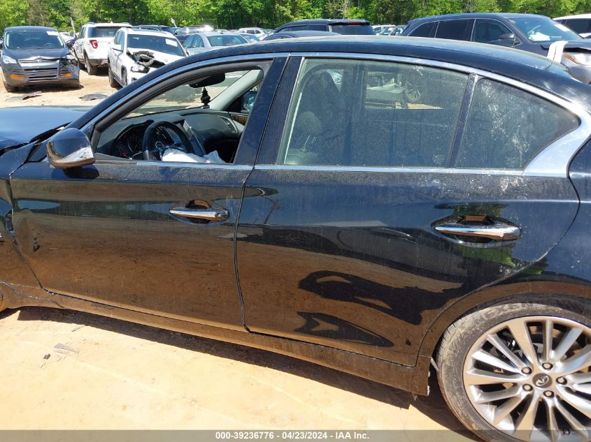 2019 Infiniti Q50 3.0T Luxe VIN: JN1EV7AP0KM515283 Lot: 39236776