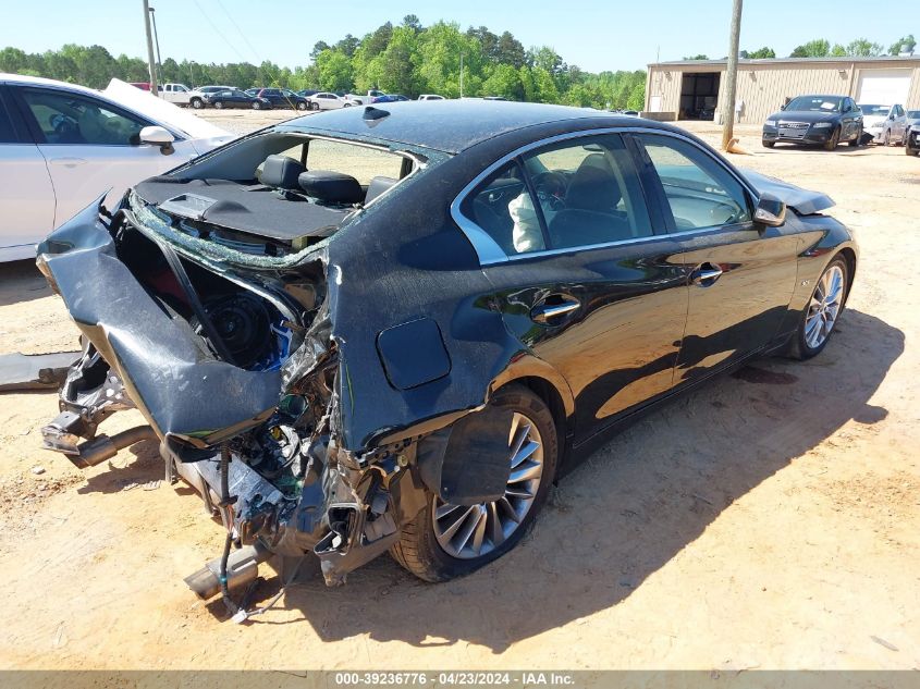 2019 Infiniti Q50 3.0T Luxe VIN: JN1EV7AP0KM515283 Lot: 39236776