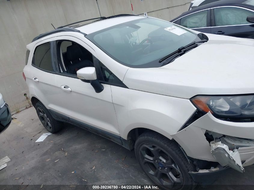 2018 Ford Ecosport Ses VIN: MAJ6P1CLXJC178652 Lot: 39236780