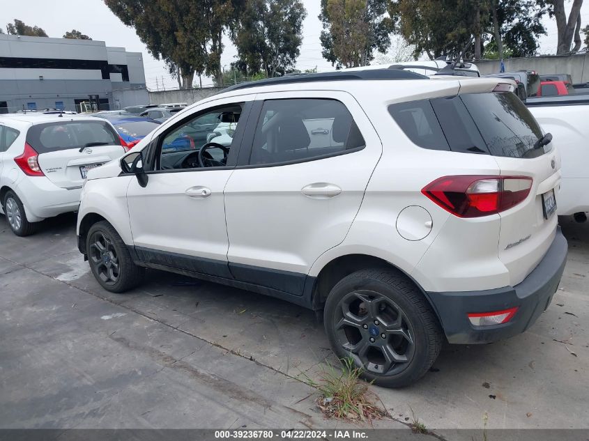 2018 Ford Ecosport Ses VIN: MAJ6P1CLXJC178652 Lot: 39236780