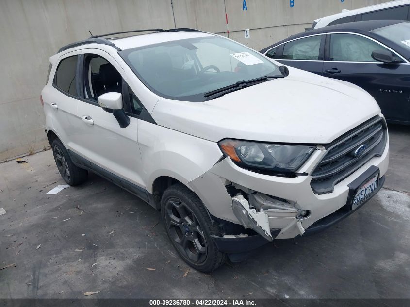 2018 Ford Ecosport Ses VIN: MAJ6P1CLXJC178652 Lot: 39236780