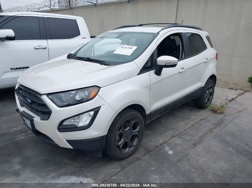 2018 Ford Ecosport Ses VIN: MAJ6P1CLXJC178652 Lot: 39236780