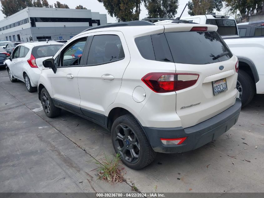 2018 Ford Ecosport Ses VIN: MAJ6P1CLXJC178652 Lot: 39236780