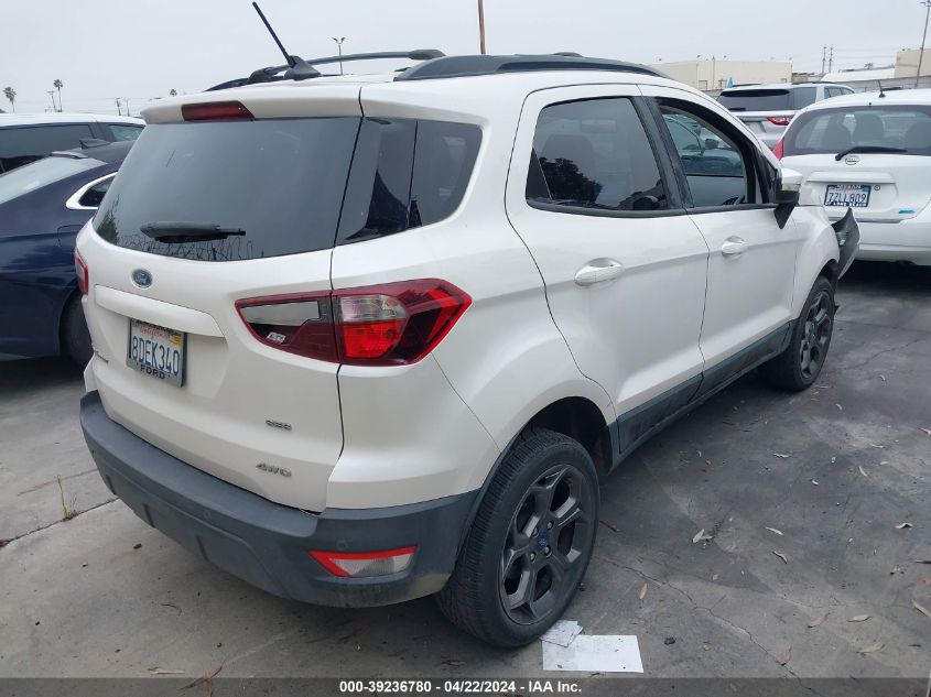 2018 Ford Ecosport Ses VIN: MAJ6P1CLXJC178652 Lot: 39236780