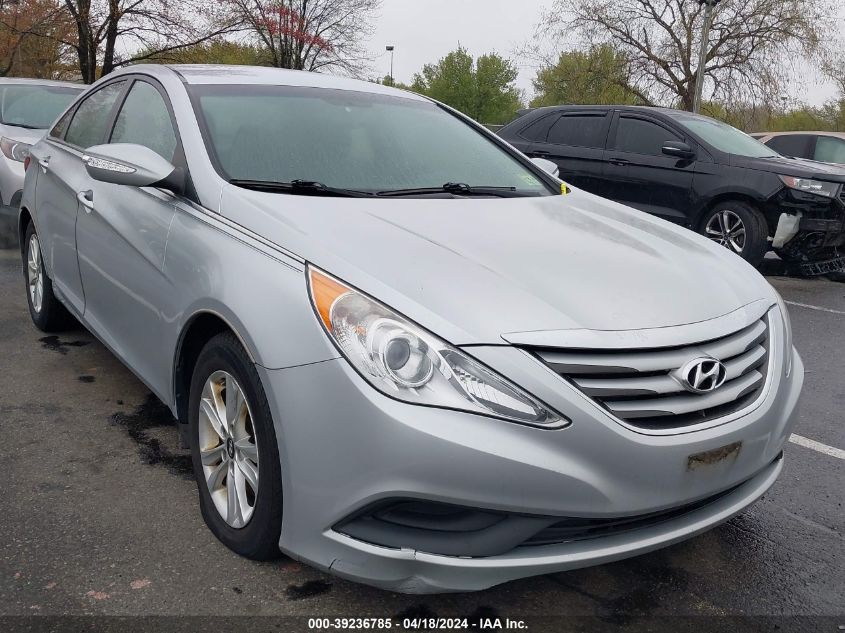 2014 Hyundai Sonata Gls VIN: 5NPEB4AC8EH895084 Lot: 45814874