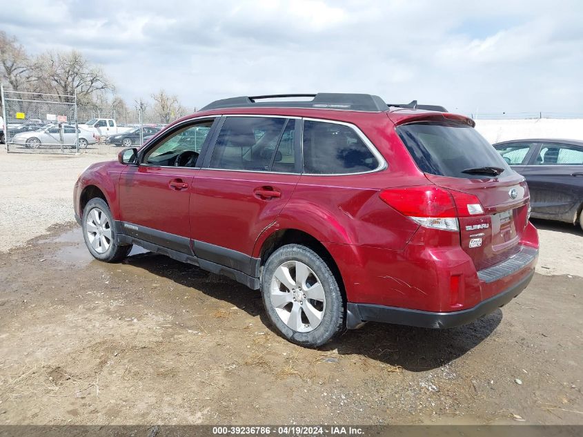2011 Subaru Outback 2.5I Limited VIN: 4S4BRBKC4B3336605 Lot: 39236786