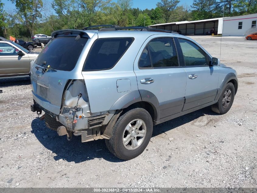 2006 Kia Sorento Ex/Lx VIN: KNDJD733565531150 Lot: 39236812