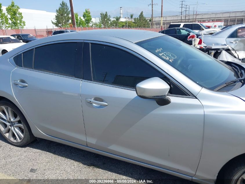 2017 Mazda Mazda6 Touring VIN: JM1GL1V53H1110241 Lot: 39236866