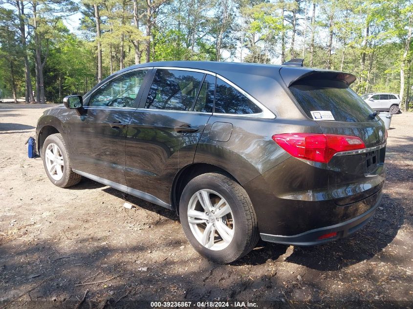 2015 Acura Rdx VIN: 5J8TB4H53FL028107 Lot: 39236867