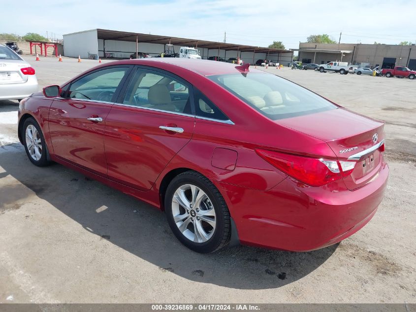 2011 Hyundai Sonata Limited VIN: 5NPEC4ACXBH307792 Lot: 39236869