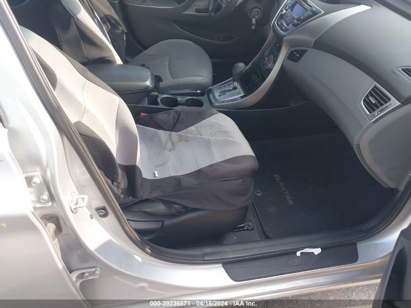 2013 Hyundai Elantra Gls VIN: 5NPDH4AE1DH287255 Lot: 39220341