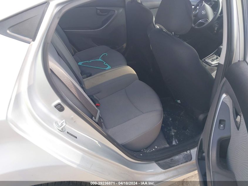 2013 Hyundai Elantra Gls VIN: 5NPDH4AE1DH287255 Lot: 39220341