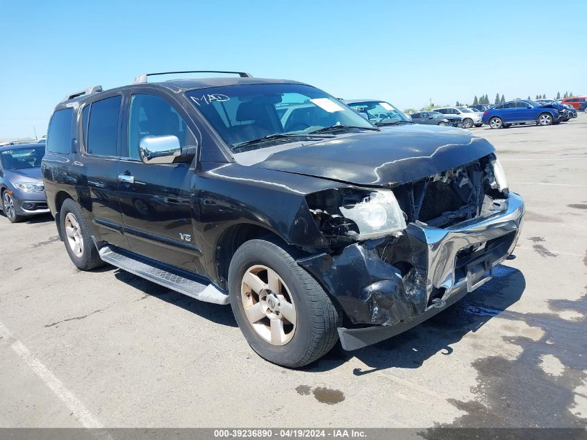 2006 Nissan Armada Se VIN: 5N1AA08B36N702943 Lot: 39236890