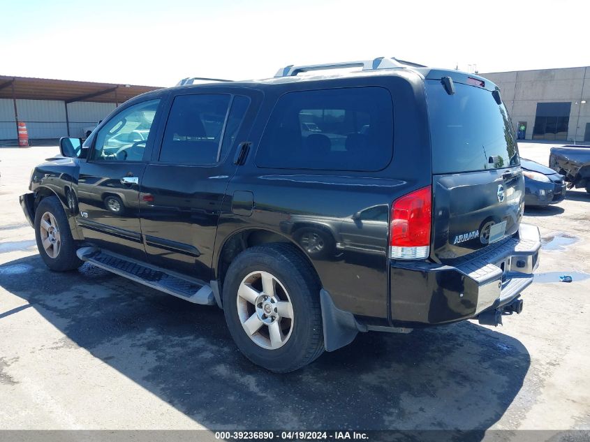 2006 Nissan Armada Se VIN: 5N1AA08B36N702943 Lot: 39236890