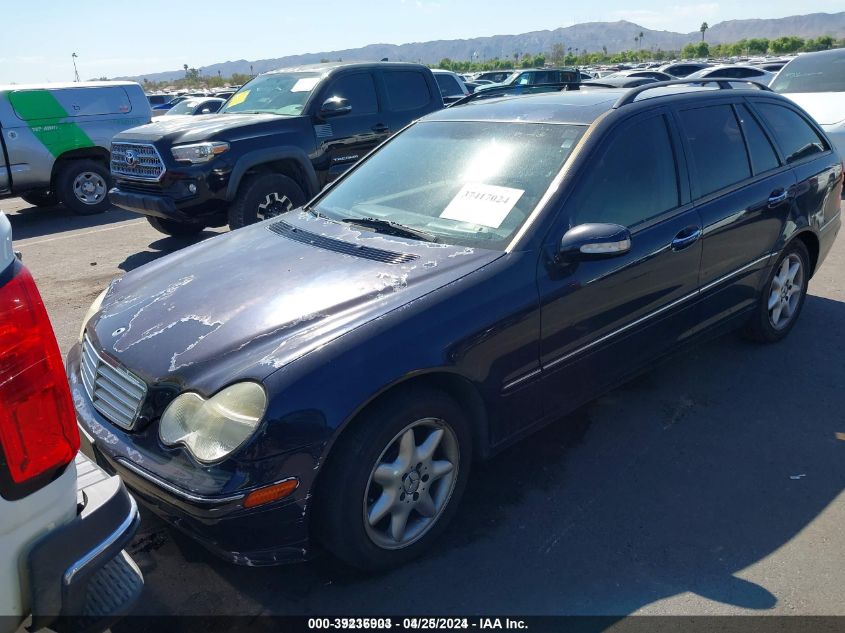 2003 Mercedes-Benz C-Class 2.6L VIN: WDBRH61J03F343255 Lot: 39236903