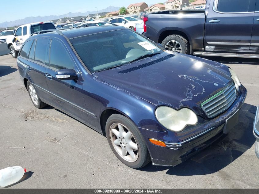 2003 Mercedes-Benz C-Class 2.6L VIN: WDBRH61J03F343255 Lot: 39236903