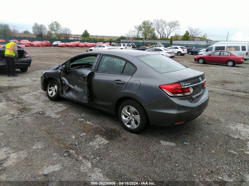 19XFB2F59DE257366 | 2013 HONDA CIVIC