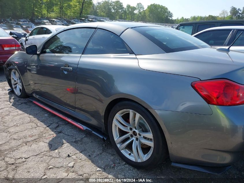 2010 Infiniti G37 VIN: JN1CV6FE1AM350920 Lot: 39236922