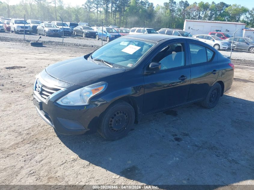 2017 Nissan Versa 1.6 S+ VIN: 3N1CN7AP4HL824099 Lot: 39236946