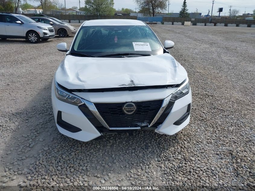 2020 Nissan Sentra S Xtronic Cvt VIN: 3N1AB8BV4LY240560 Lot: 39236950