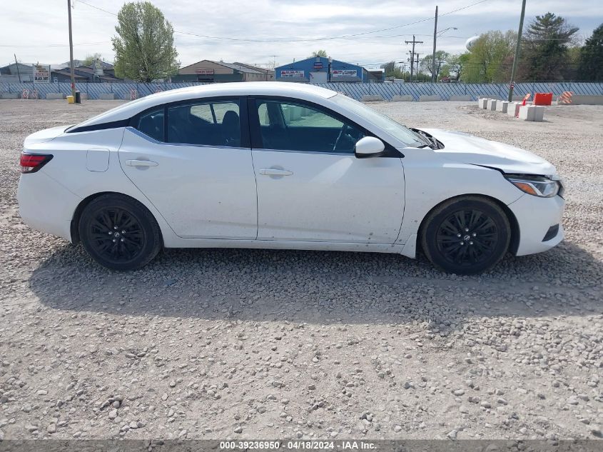 2020 Nissan Sentra S Xtronic Cvt VIN: 3N1AB8BV4LY240560 Lot: 39236950