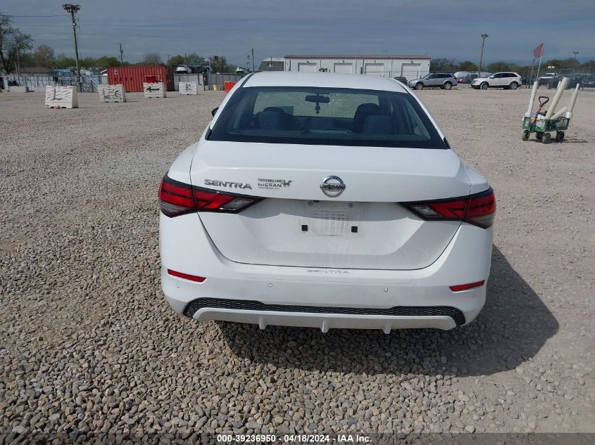 2020 Nissan Sentra S Xtronic Cvt VIN: 3N1AB8BV4LY240560 Lot: 39236950