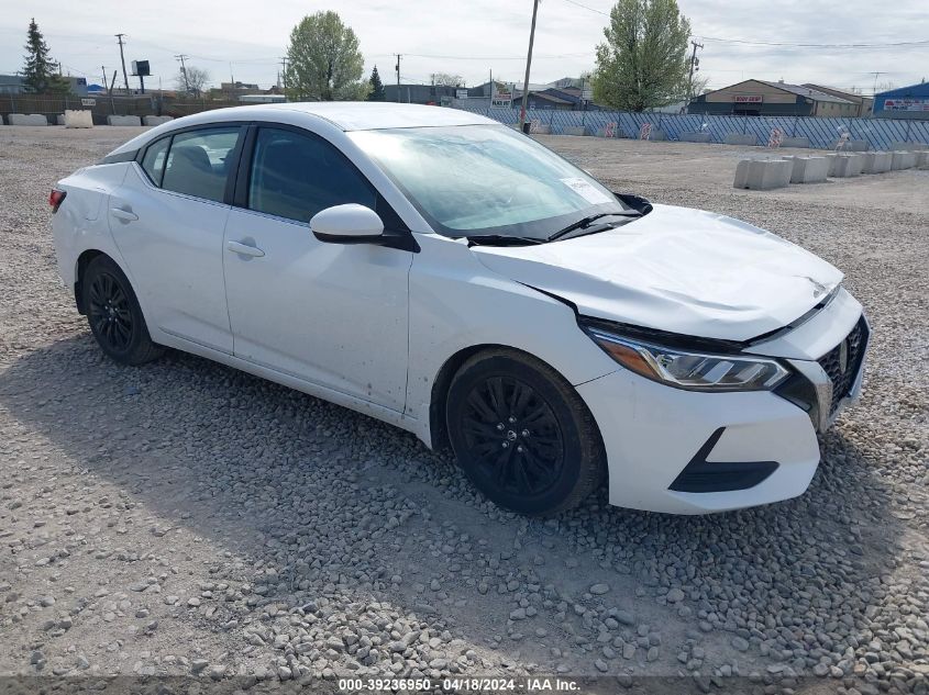 2020 Nissan Sentra S Xtronic Cvt VIN: 3N1AB8BV4LY240560 Lot: 39236950