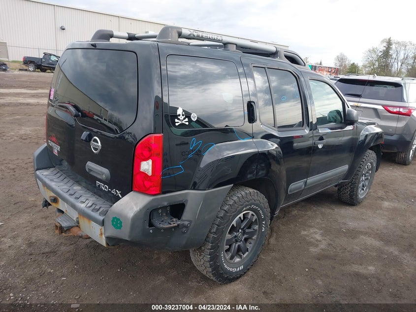 2014 Nissan Xterra Pro-4X VIN: 5N1AN0NW6EN808491 Lot: 39237004