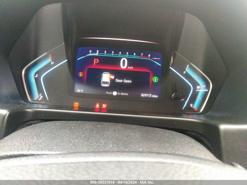 2022 Honda Odyssey Ex-L VIN: 5FNRL6H75NB041249 Lot: 39237014