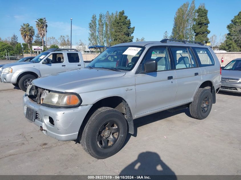 2003 Mitsubishi Montero Sport Es/Ls VIN: JA4LS21H73J041922 Lot: 39237019