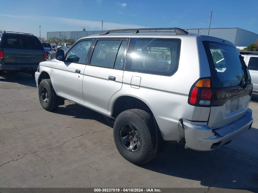 2003 Mitsubishi Montero Sport Es/Ls VIN: JA4LS21H73J041922 Lot: 39237019