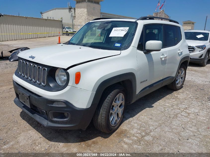 2015 Jeep Renegade Latitude VIN: ZACCJABT4FPC36838 Lot: 39237069