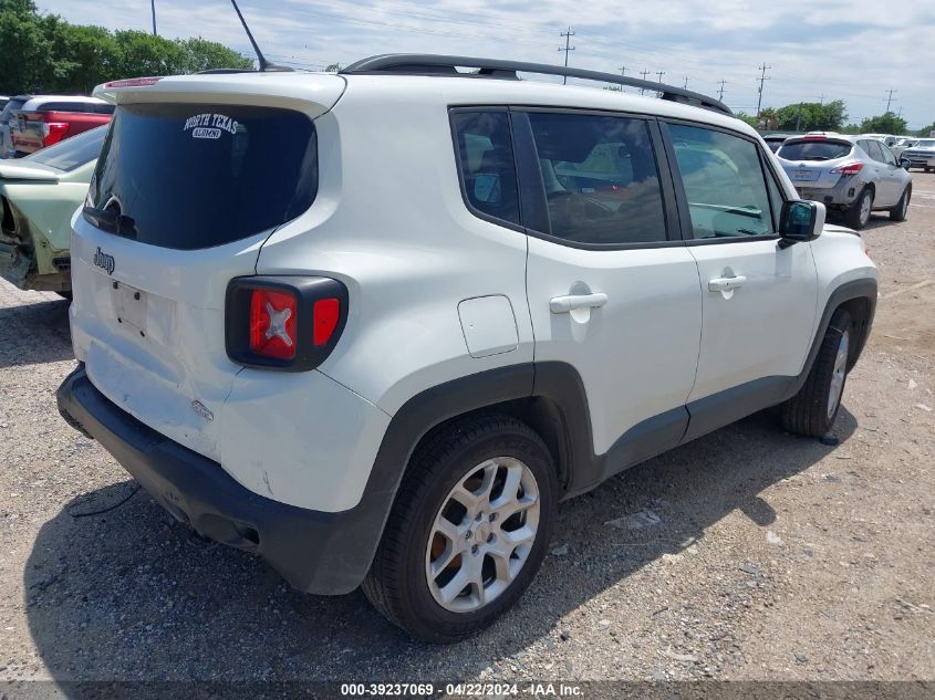 2015 Jeep Renegade Latitude VIN: ZACCJABT4FPC36838 Lot: 39237069