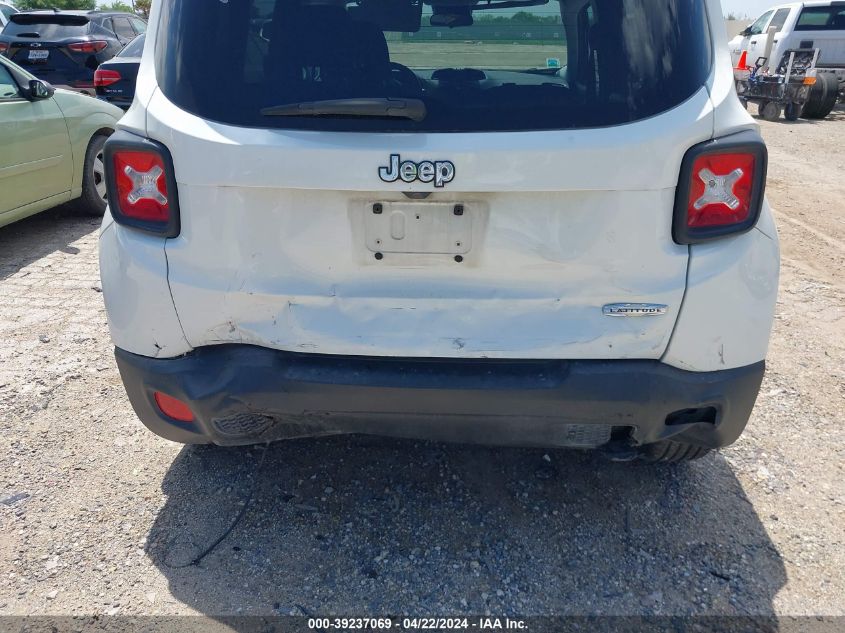 2015 Jeep Renegade Latitude VIN: ZACCJABT4FPC36838 Lot: 39237069