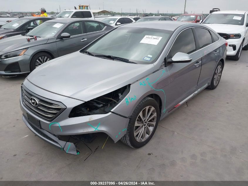 2016 HYUNDAI SONATA SPORT/LIMITED - 5NPE34AF6GH293942