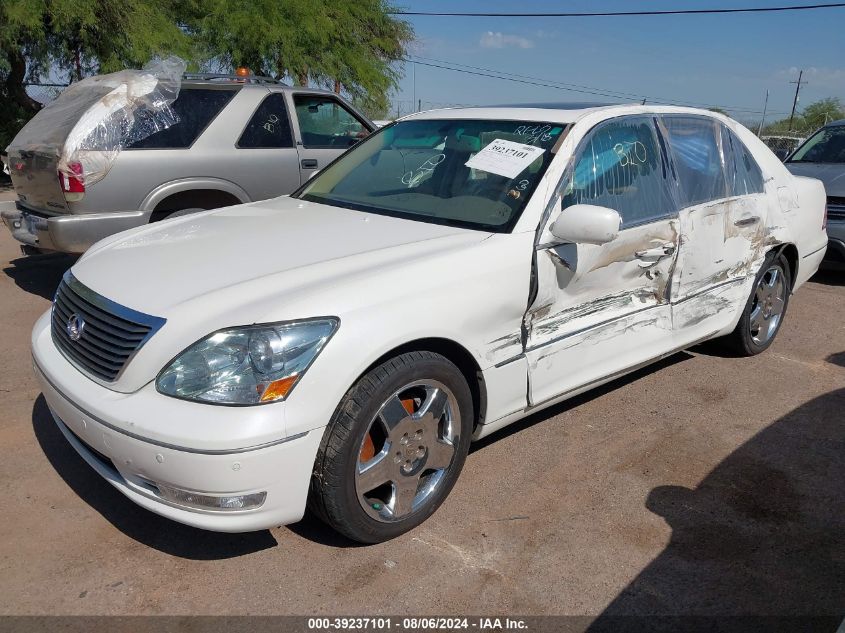 2005 Lexus Ls 430 430 VIN: JTHBN36F855026362 Lot: 39237101