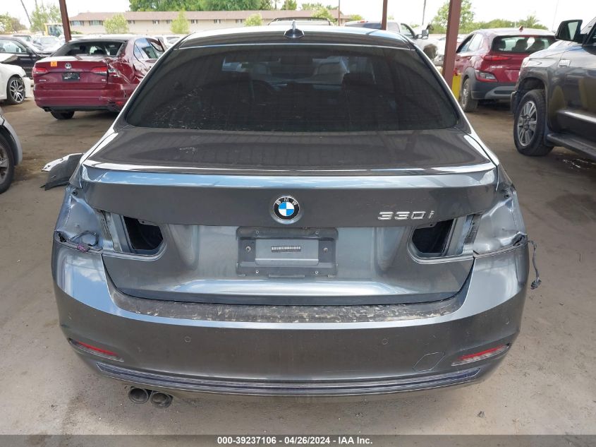 2018 BMW 330I VIN: WBA8B9G59JNV00193 Lot: 39237106