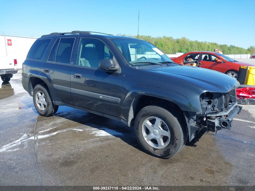 2004 Chevrolet Trailblazer Ls VIN: 1GNDT13S242415995 Lot: 39237110