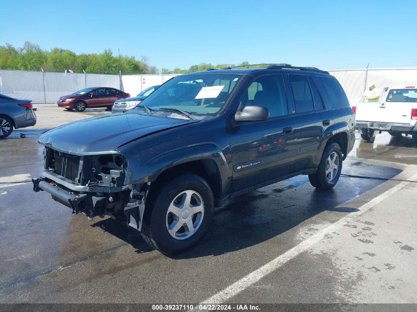 2004 Chevrolet Trailblazer Ls VIN: 1GNDT13S242415995 Lot: 39237110