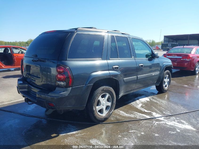 2004 Chevrolet Trailblazer Ls VIN: 1GNDT13S242415995 Lot: 39237110