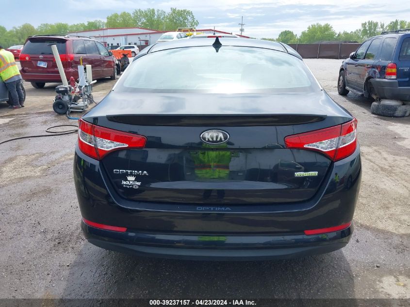 2013 Kia Optima Hybrid Lx VIN: KNAGM4AD2D5046463 Lot: 39237157