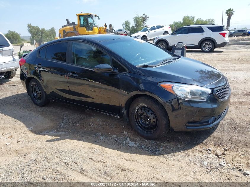 2016 Kia Forte Lx VIN: KNAFK4A67G5516316 Lot: 39237172