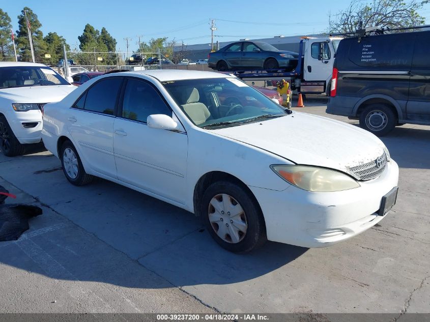 2004 Toyota Camry Le VIN: 4T1BE32K04U290910 Lot: 39237200