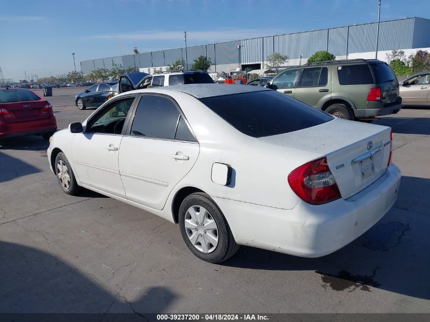 2004 Toyota Camry Le VIN: 4T1BE32K04U290910 Lot: 39237200