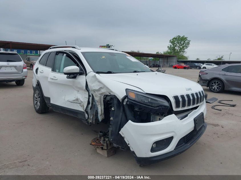 2019 Jeep Cherokee Latitude Plus 4X4 VIN: 1C4PJMLXXKD230443 Lot: 39237221