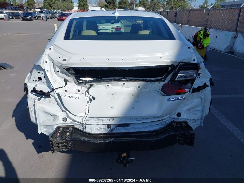 2020 Honda Clarity Plug-In Hybrid VIN: JHMZC5F18LC000910 Lot: 39237265