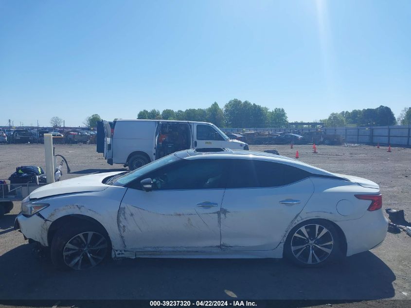 2016 Nissan Maxima 3.5 Platinum VIN: 1N4AA6AP5GC406497 Lot: 49405434